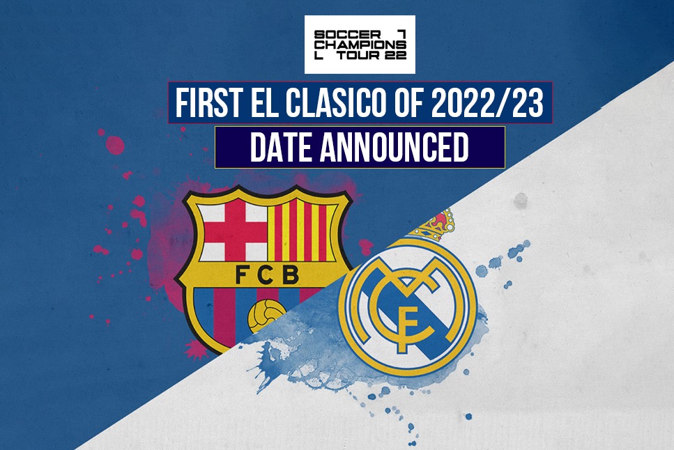 Soccer Champions Tour: Date announced for first EL CLASICO of 2022/23 season, Real Madrid and Barcelona set to clash in LAS VEGAS on July 23 – Check Details