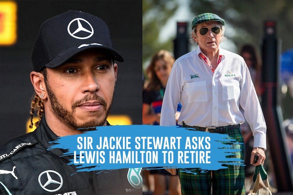 Formula 1: F1 Legend Sir Jackie Stewart asks Lewis Hamilton avoid PAIN by RETIRING - Check Out