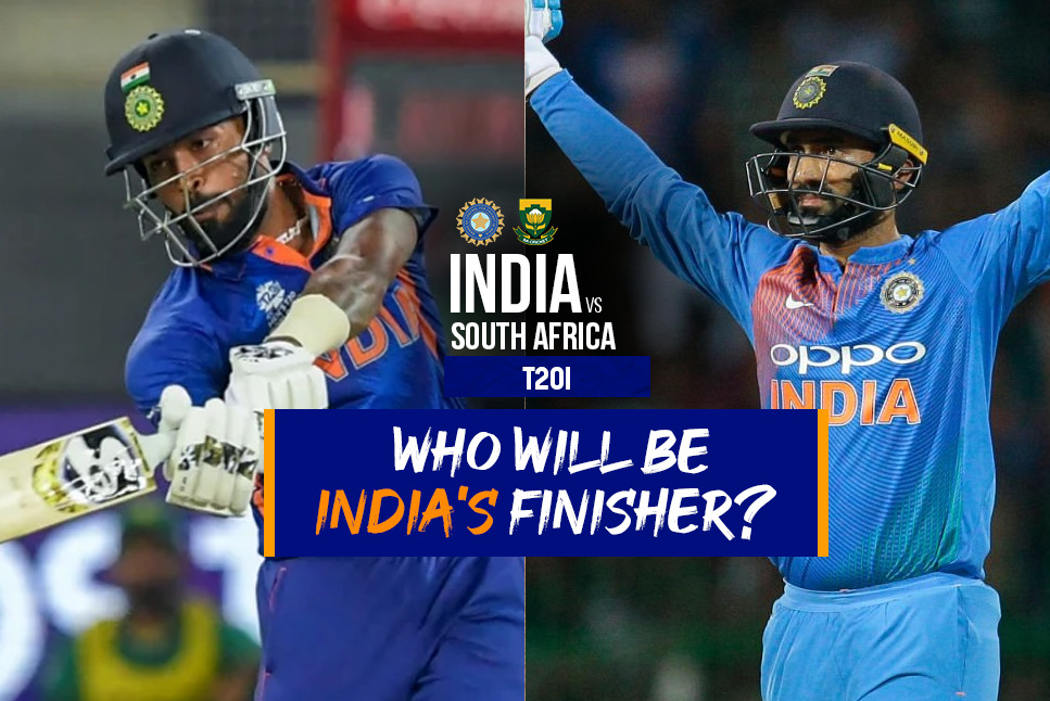 IND vs SA: Hardik Pandya and Dinesh Karthik set to BATTLE for the role of a finisher - Check out who will be India's finisher? IND vs SA Live Updates.