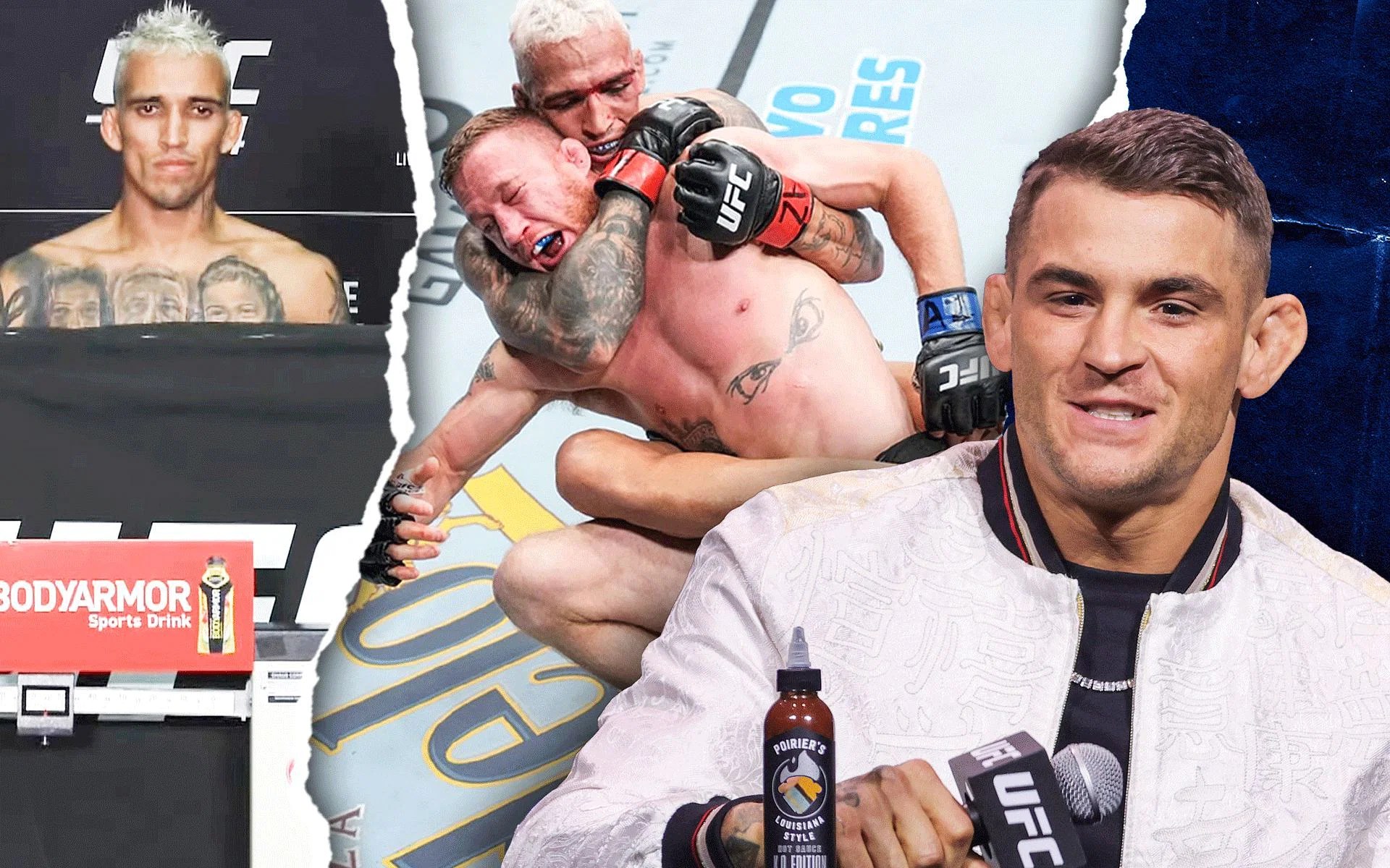 UFC : Dustin Poirier opens up on him and Justin Gaethje sharing the same mistakes fighting Charles Oliveira 