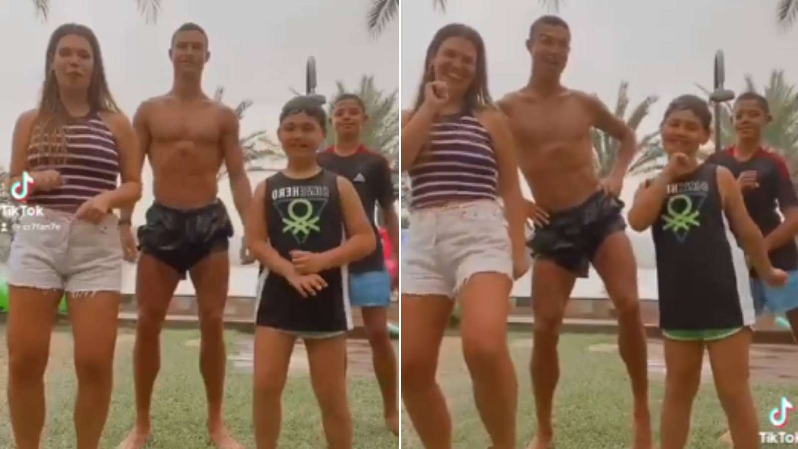Cristiano Ronaldo Tik-Tok dance video: Manchester United star Cristiano Ronaldo makes his dancing debut in a VIRAL Tik-Tok video with son - Watch Video