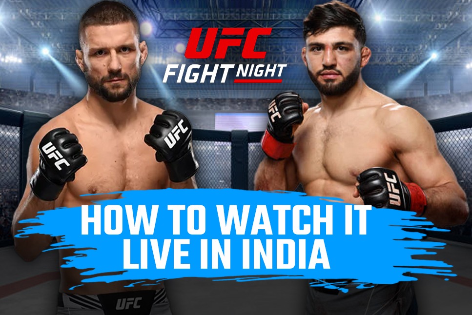 UFC Vegas 57: Arman Tsarukyan vs Mateusz Gamrot, How to watch it Live in India?
