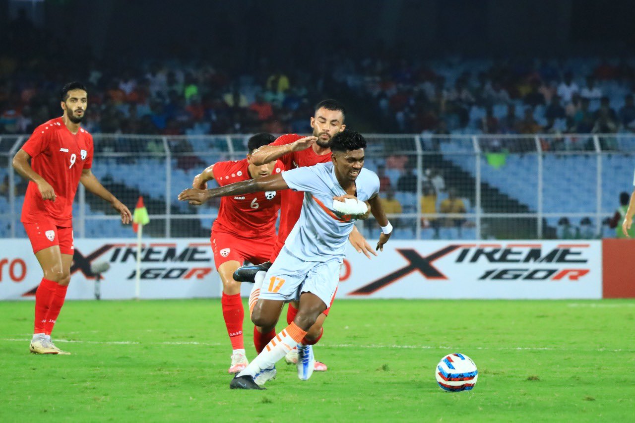 AFC Asian Cup Qualifiers: India beat Afghanistan as Sahal Abdul Samad scores injury time winner, India wins 2-1, Watch India beat Afghanistan HIGHLIGHTS