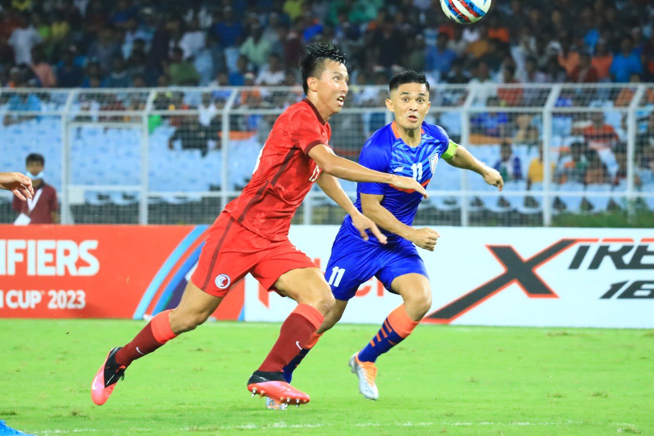 India vs HongKong Live: India THRASH Hong Kong 4-0 in the AFC Asian  Qualifiers 2023