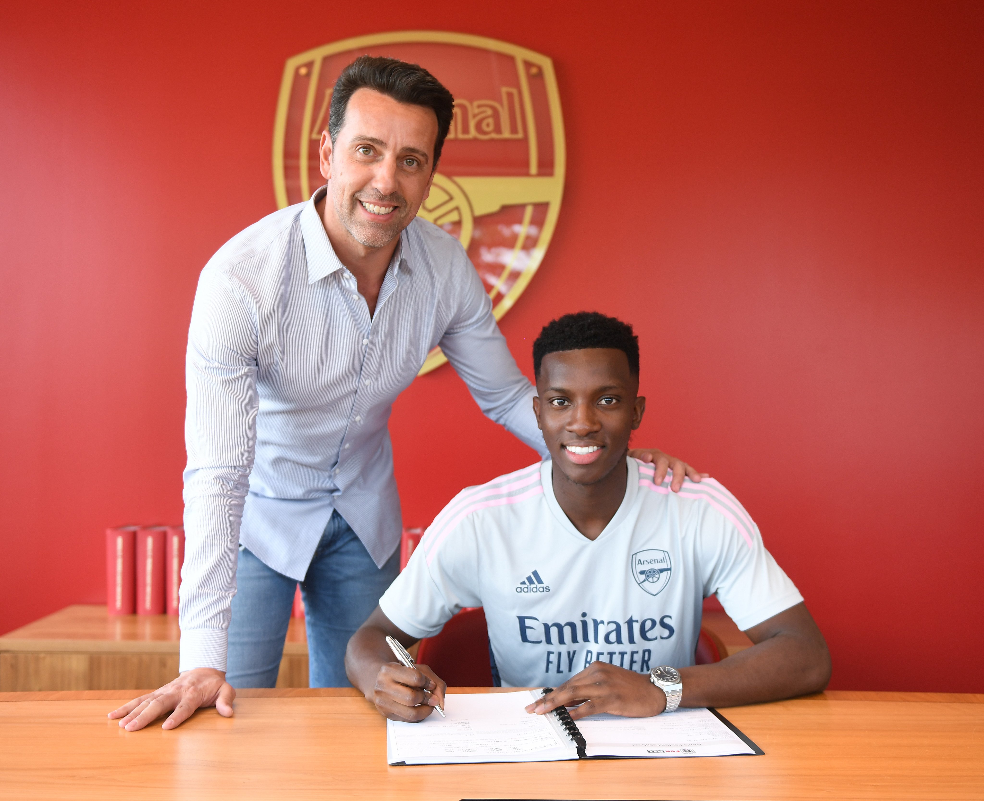 Premier League Transfers 2022: Eddie Nketiah signs new long-term deal with Arsenal, Ex-Leeds striker set to wear Thierry Henry's No.14 - Check pictures
