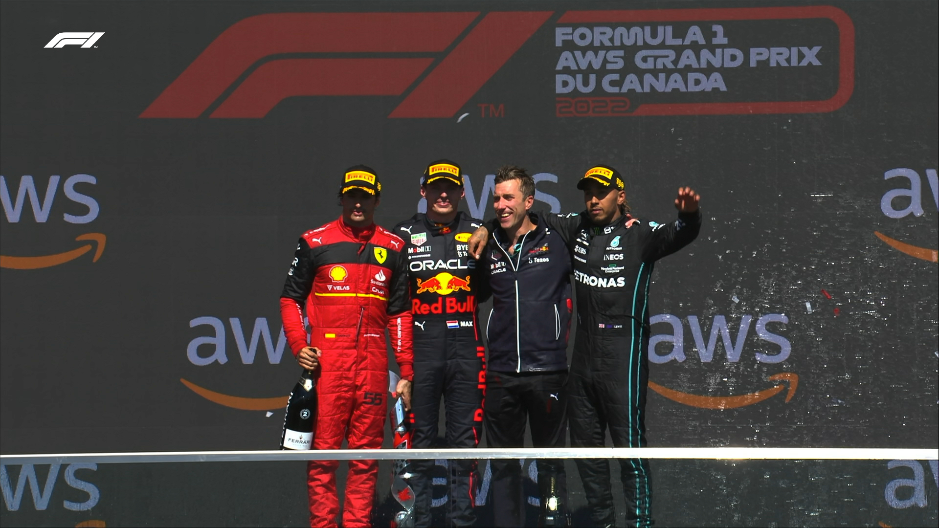 Max Verstappen memenangkan GP Kanada