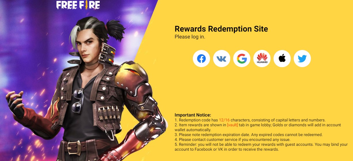 Garena Free Fire Redeem Codes of October 18: Get Free skins, bundles, characters, pets, and more, Check active codes