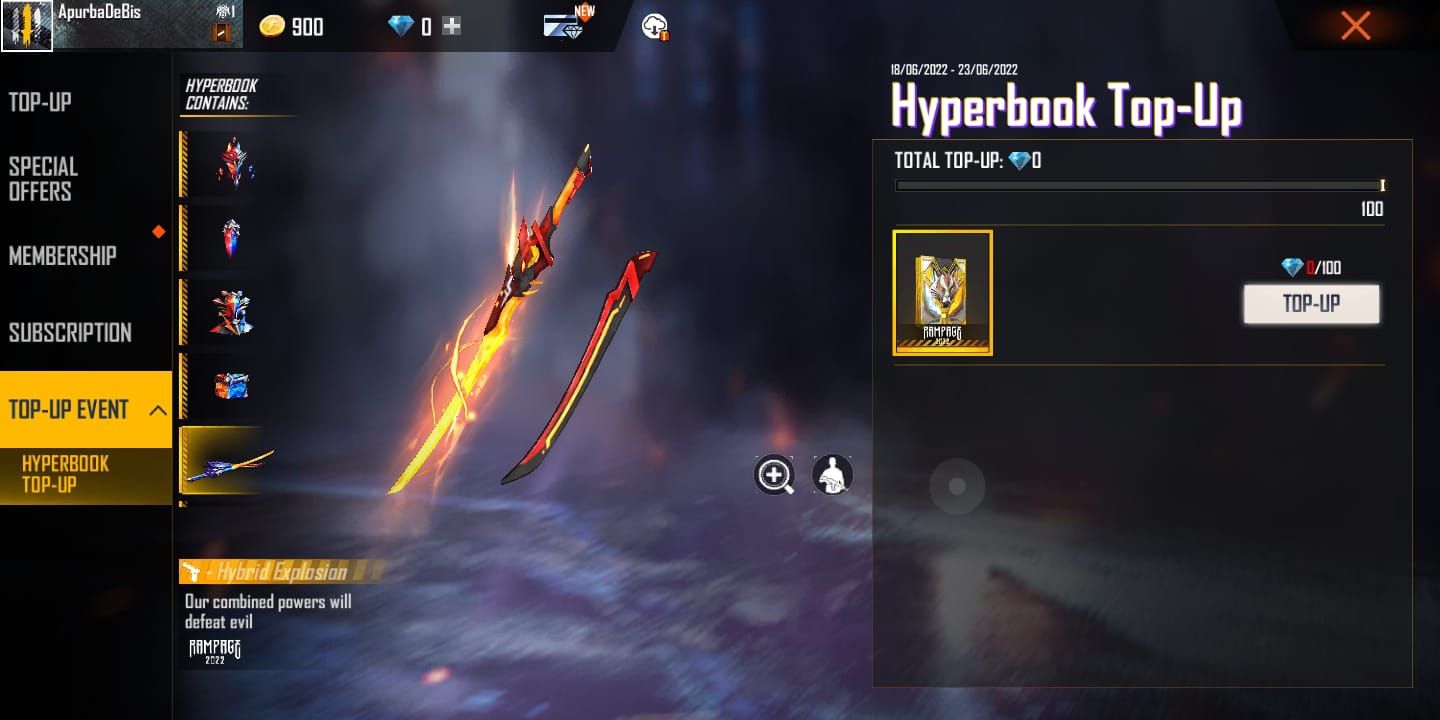 Free Fire Max legendary rewards: Check how to get them in-game for absolutely free, all about the Free Fire Max Hyperbook Top-up Event