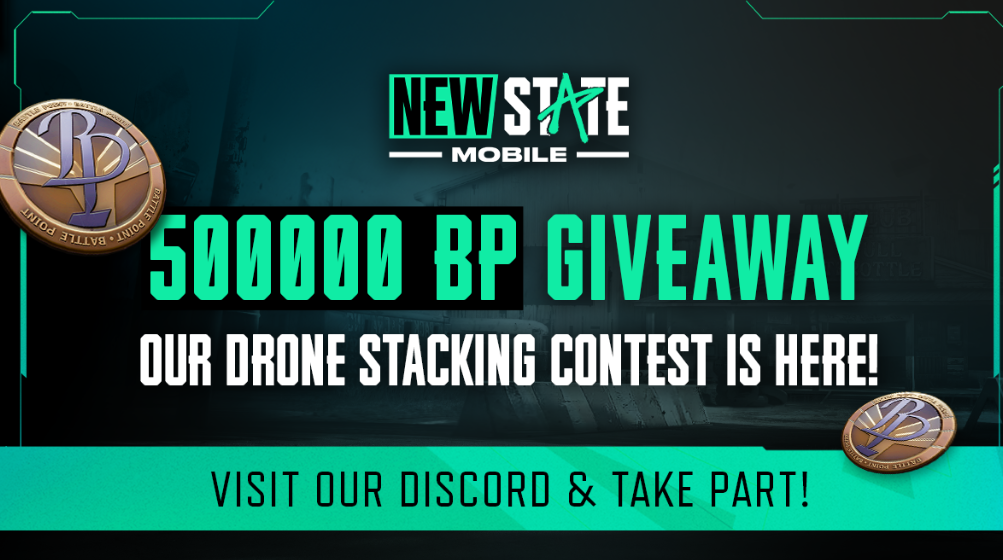 NEW STATE MOBILE Drone Stacking Contest: Take part in the contest and win amazing rewards
