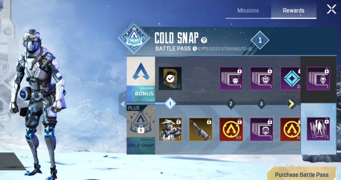 Apex Legends Mobile Cold Snap Patch Notes bring in new Legend, Game Mode, Battle Pass, and many more things