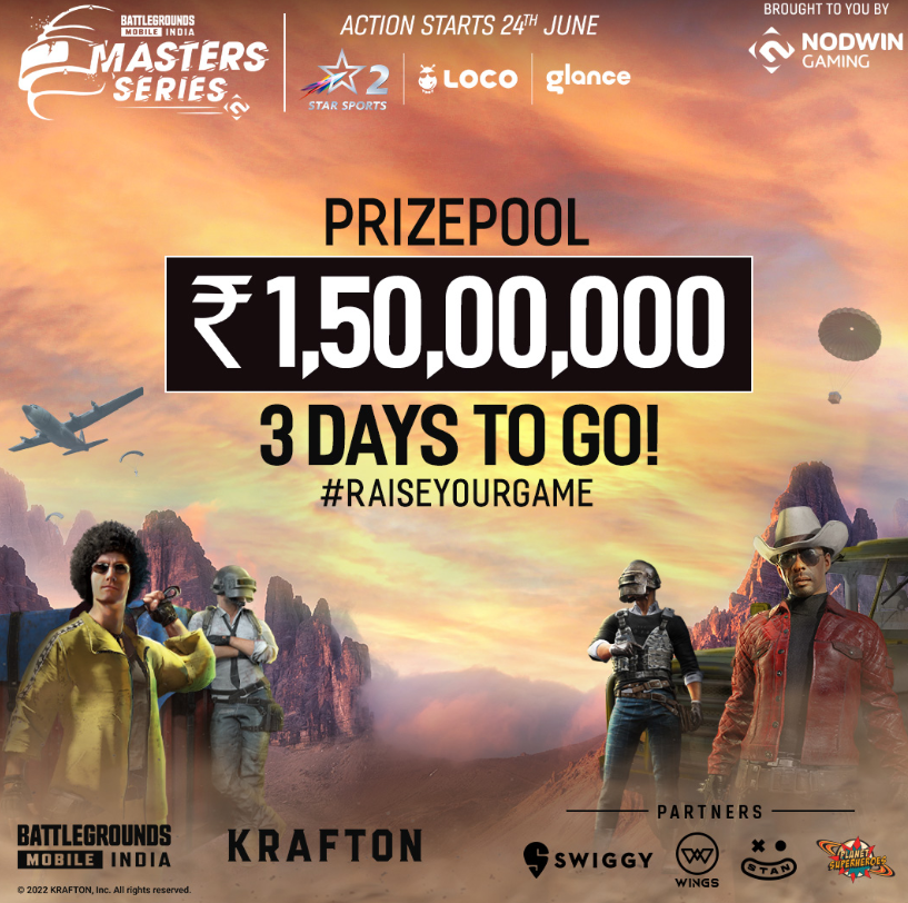 BGMI Masters Series LAN Event: Check out the full Battlegrounds Mobile India Masters Series schedule and format