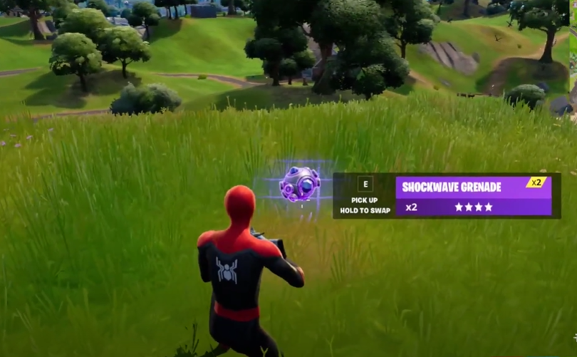 Fortnite Week 3 Quest: How to Impulse an enemy player with a Shockwave Grenade