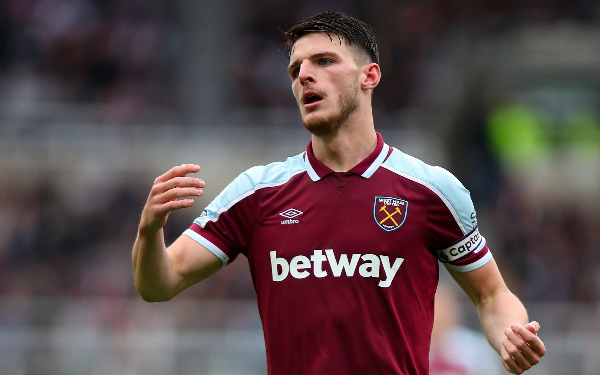 Premier League: West Ham midfielder Declan Rice receives two-game BAN in Europe after accusing a referee of 'CORRUPTION' - Reports