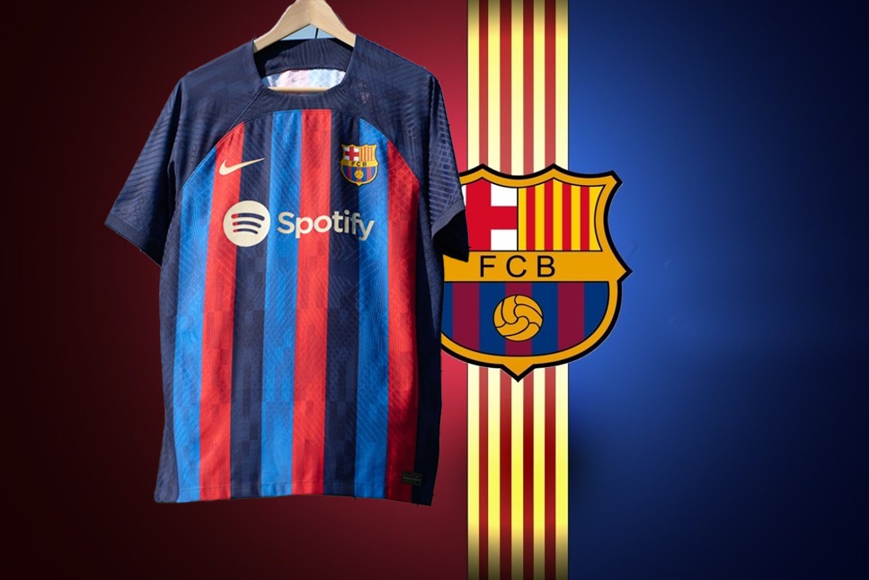 Buy FC Barcelona Jersey 23-24 Online India, New Barca Jersey