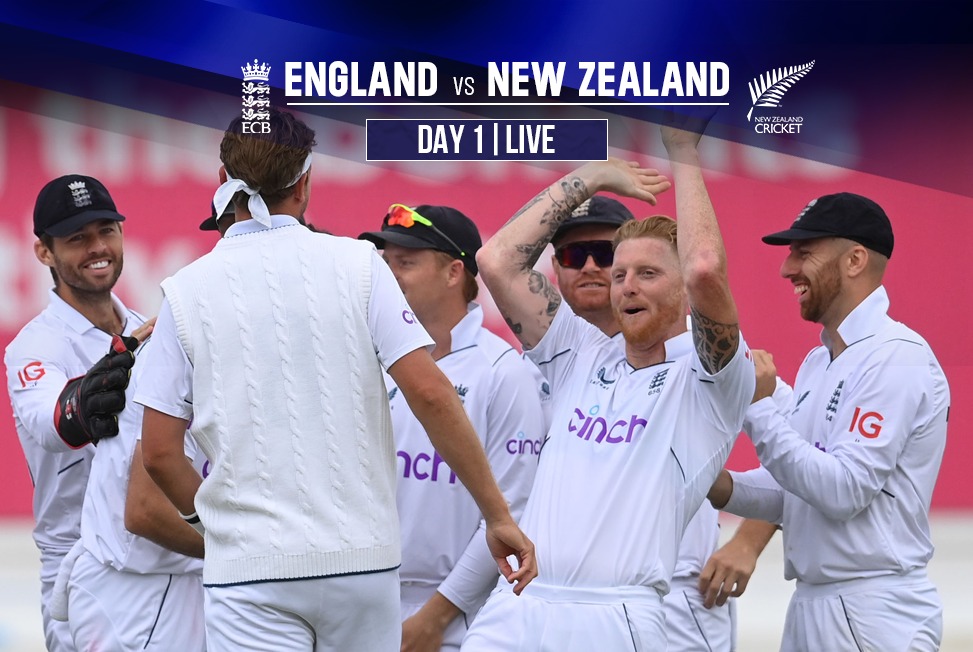ENG vs NZ Live Score: Captain Stokes strikes again, Nicholls departs: Follow ENG vs NZ 2nd Test Live Updates