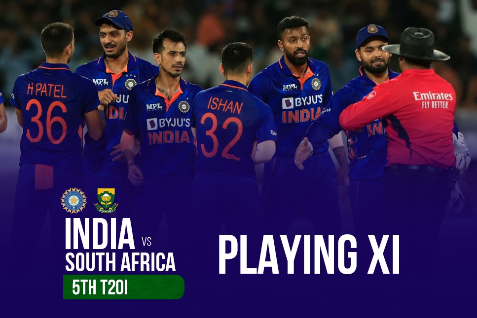India Playing XI vs SA: No India DEBUT for Arshdeep Singh & Umran Malik, Rahul Dravid emphasizes on 'continuity': Follow IND vs SA 5th T20 Live Updates