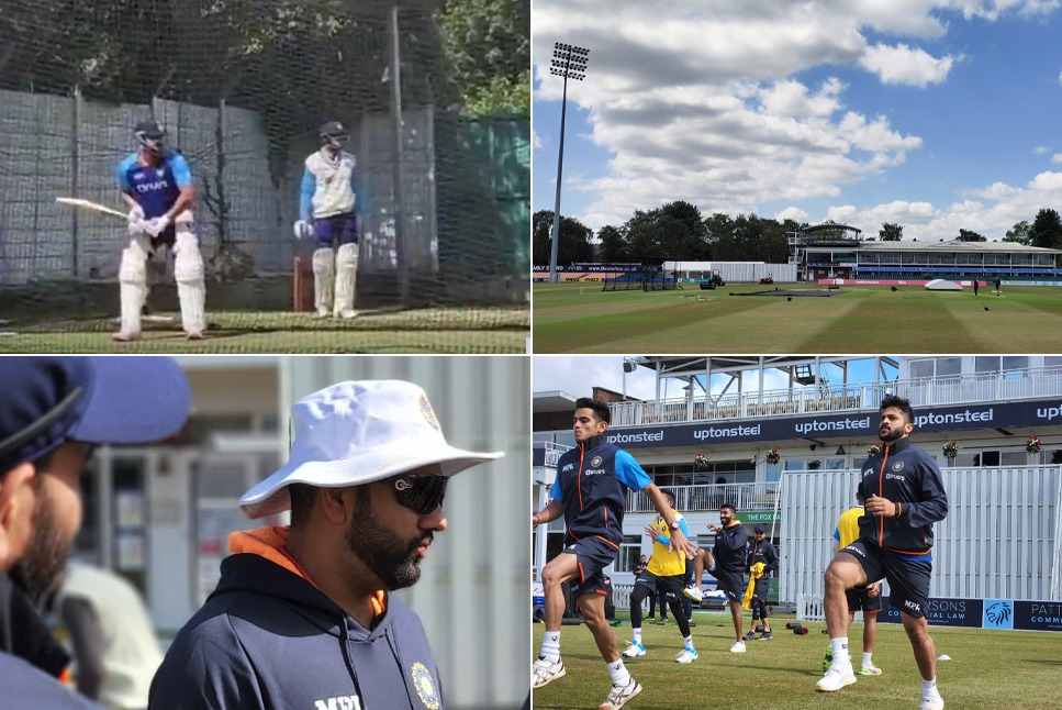 India Tour of England: Designated openers Rohit Sharma & Shubman Gill SPECIAL net practice ahead of WARM-UP against Leicestershire: Watch video