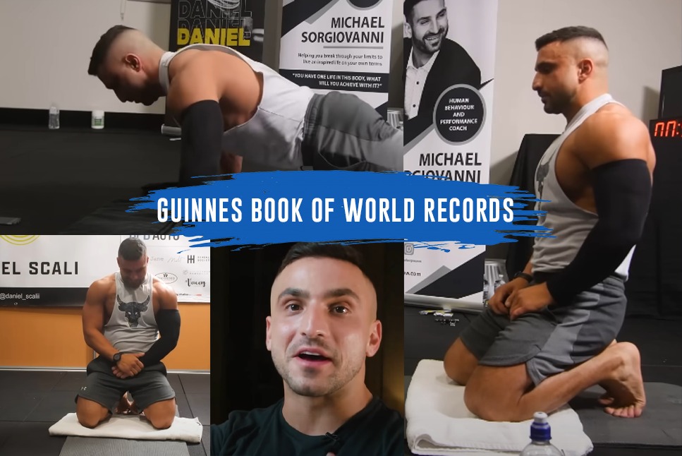 Most PushUps World Record Athlete does 3,182 PushUps, Watch VIDEO
