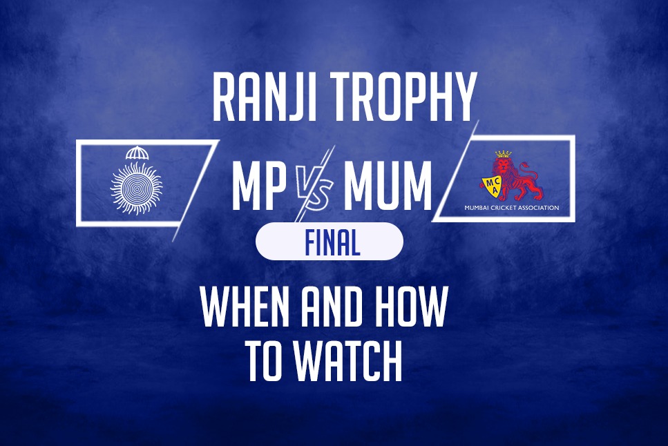 MP vs MUMBAI Live Streaming: Star Sports to broadcast Madhya Pradesh vs Mumbai Ranji Trophy final Live Streaming Disney+ Hotstar: Mumbai vs MP LIVE Score
