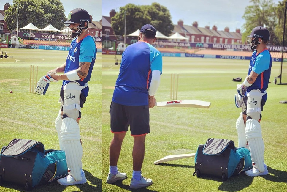 India tour of England: Struggling for form, Virat Kohli sweats it out in the nets ahead of warm-up game vs Leicestershire - Check pics