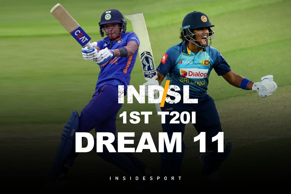 IND-W vs SL-W Dream11 Prediction: India Women vs Sri Lanka Women 1st T20I Top Fantasy Picks, Pitch Report, Probable Playing XIs and Match Overview, IND-W vs SL-W live at 2:30 PM - Follow IND-W vs SL-W Live Updates