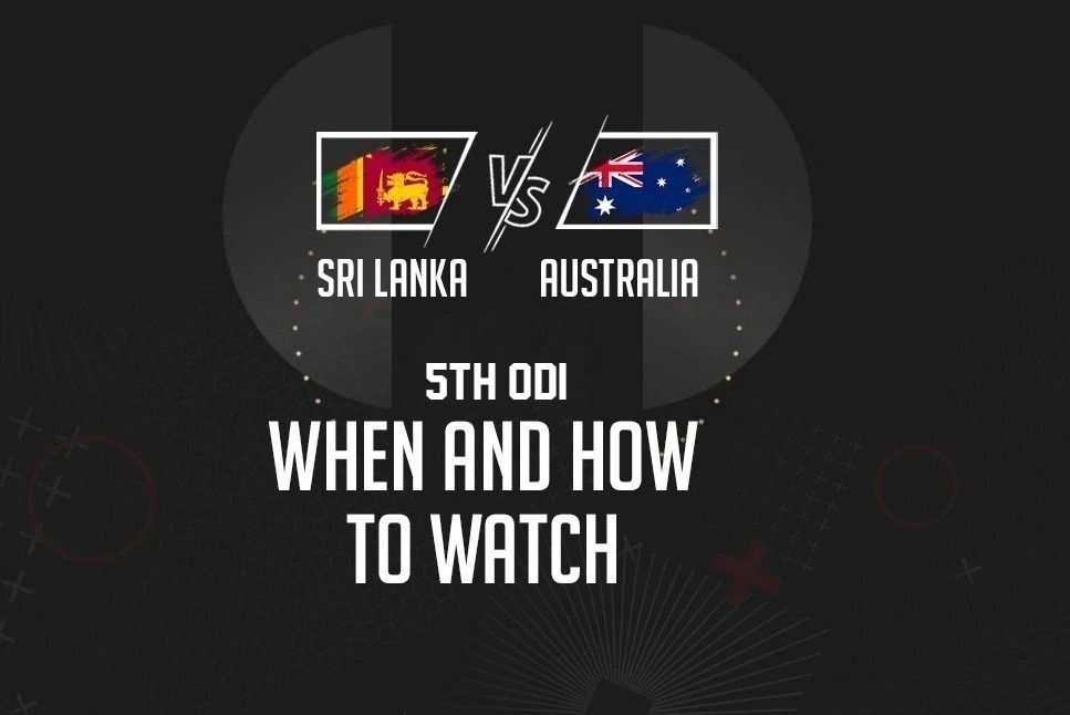 SL vs AUS Live Streaming: When and How to watch Sri Lanka vs Australia 5th ODI LIVE in your country, India – Check out