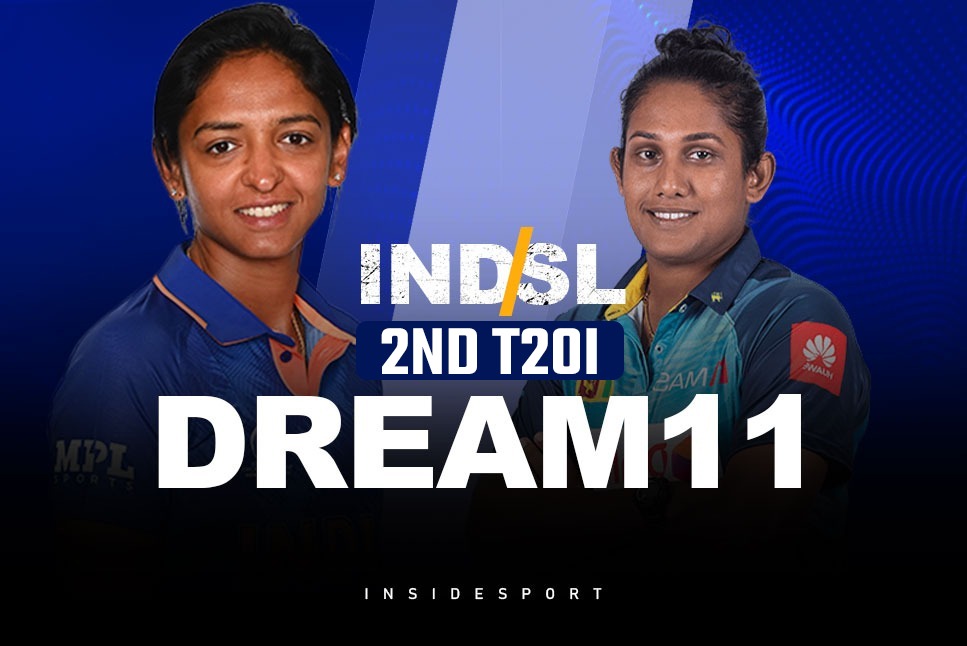 SL-W vs IND-W Dream11 Prediction: Sri Lanka Women vs India Women Top Fantasy Picks, Probable Playing Xis, Pitch Report and match overview, SL-W vs IND-W 2nd T20 Live at 2:30 PM: Follow SL-W vs IND-W Live Updates