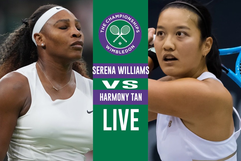 Wimbledon 2022 LIVE: Serena Williams returns to Wimbledon CENTRE-COURT today, plays Harmony TAN in ROUND 1: Follow Williams vs TAN LIVE