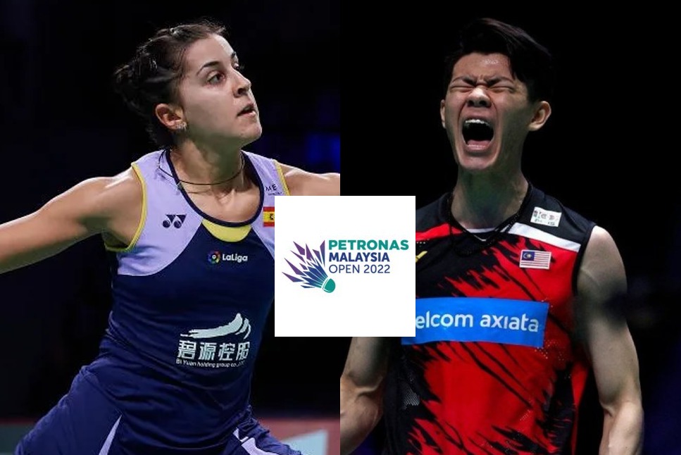 Malaysia Open Badminton LIVE: Carolina Marin, Lee Zii Jia suffer shock exits