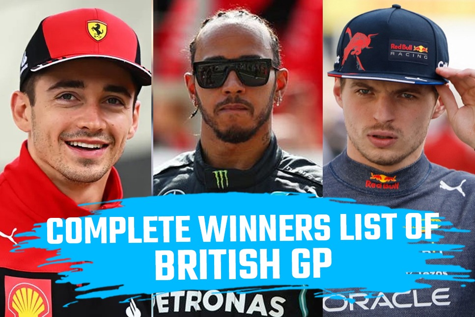 F1 British GP: Max Verstappen & Charles Leclerc eye MAIDEN victory in Silverstone, but will Lewis Hamilton get his NINTH win at home? Check complete WINNERS LIST of British GP
