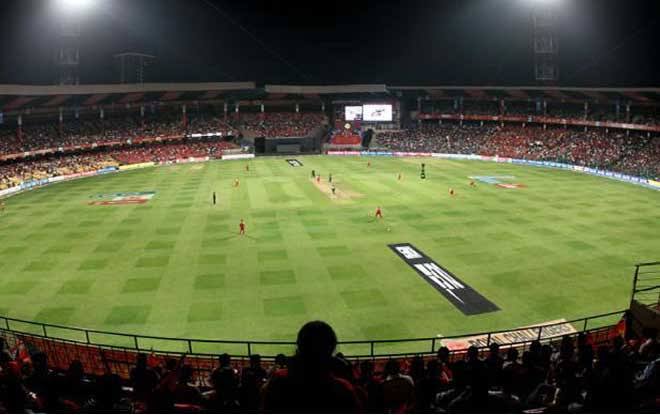 M Chinnaswamy Stadium in Bangalore