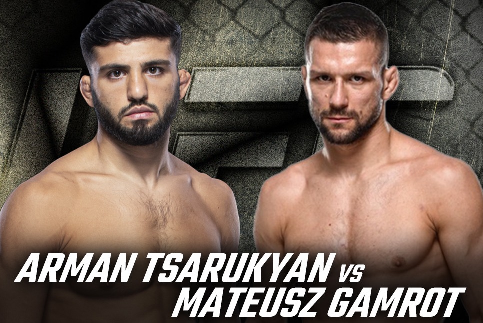 UFC Vegas 57: Arman Tsarukyan vs Mateusz Gamrot, Date, Time, Live Streaming and All you need to know