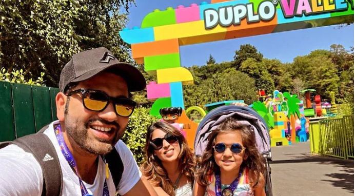 India tour of West Indies: Rohit Sharma spends quality time with family, seen visiting Water Park before heading to Caribbean islands – Check Pics