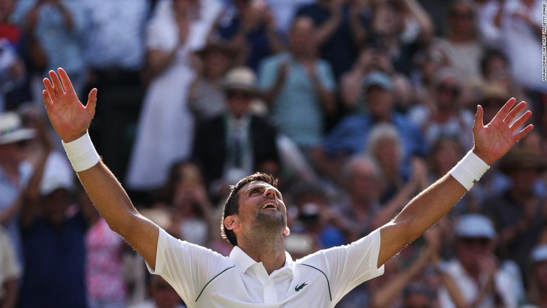 Wimbledon 2022:Novak Djokovic in seventh heaven after starring role in Nick Kyrgios Show