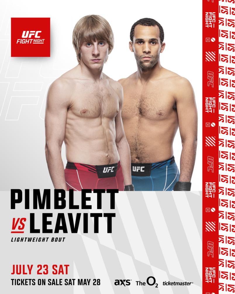 UFC London Face OFF: Paddy Pimblett fakes a handshake to agitate Jordan Leavitt in Face OFF
