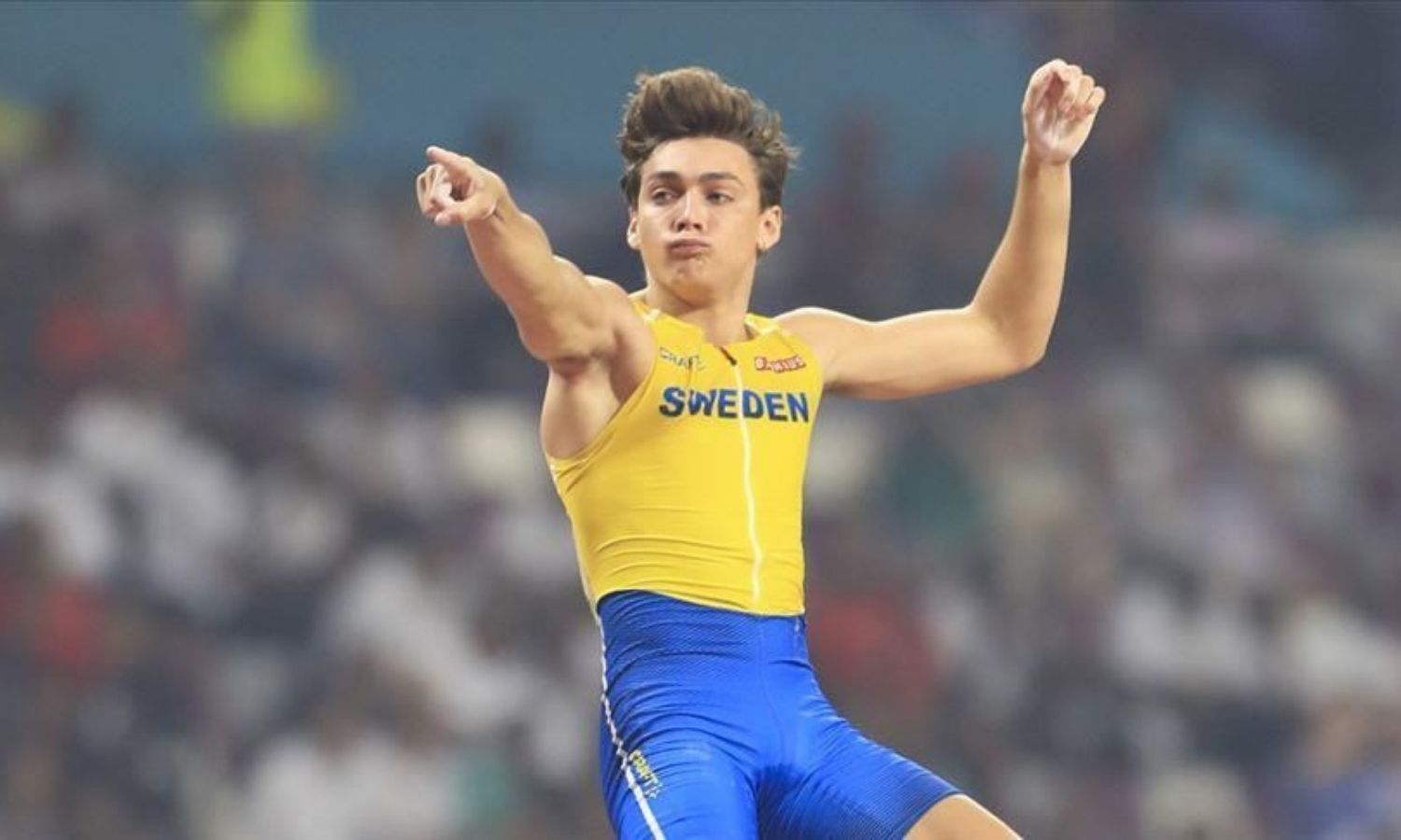 World Athletics Championships: Duplantis claims pole vault title with new world record