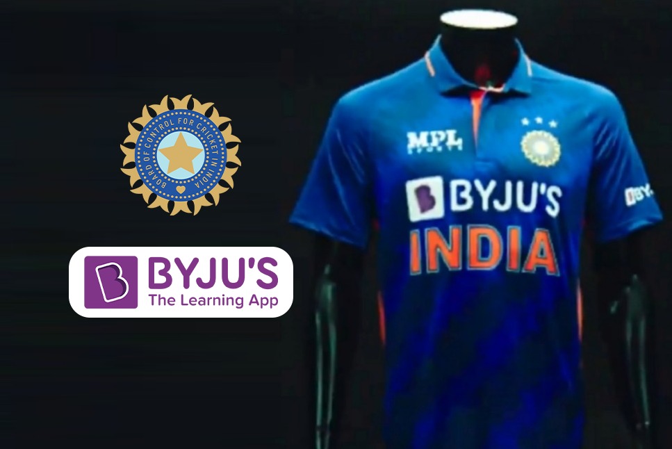 India Cricket Jersey Sponsor: BYJUS to sever ties with BCCI, ICC, FIFA ...