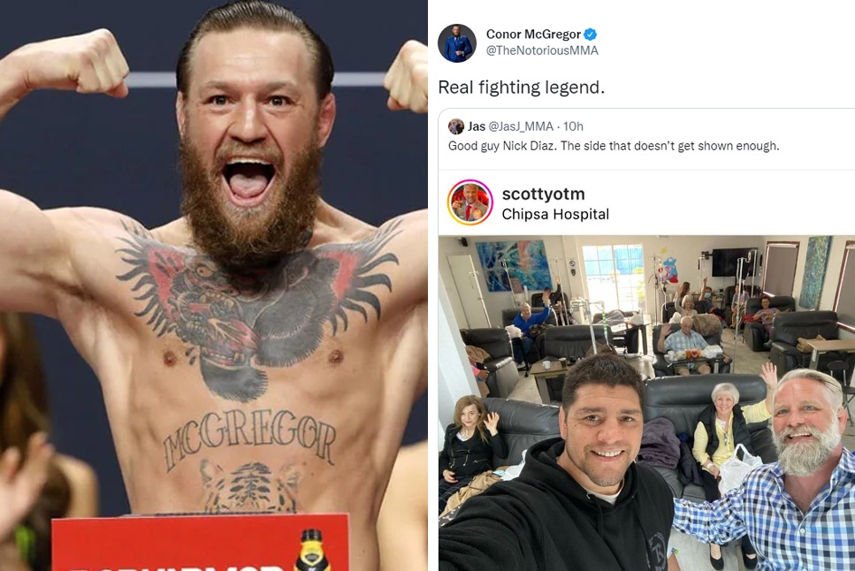 Conor McGregor: Notorious One's Humble Post for Nick Diaz