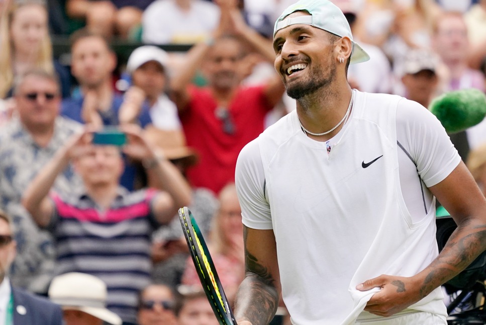 Wimbledon 2022 LIVE Kyrgios beats Nakashima to reach Wimbledon quarter