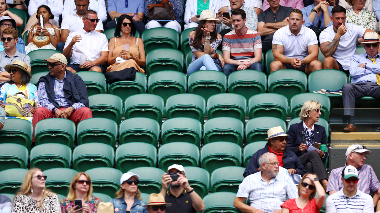 Wimbledon 2022 LIVE Wimbledon explains why are there so many empty seats Check WHY?