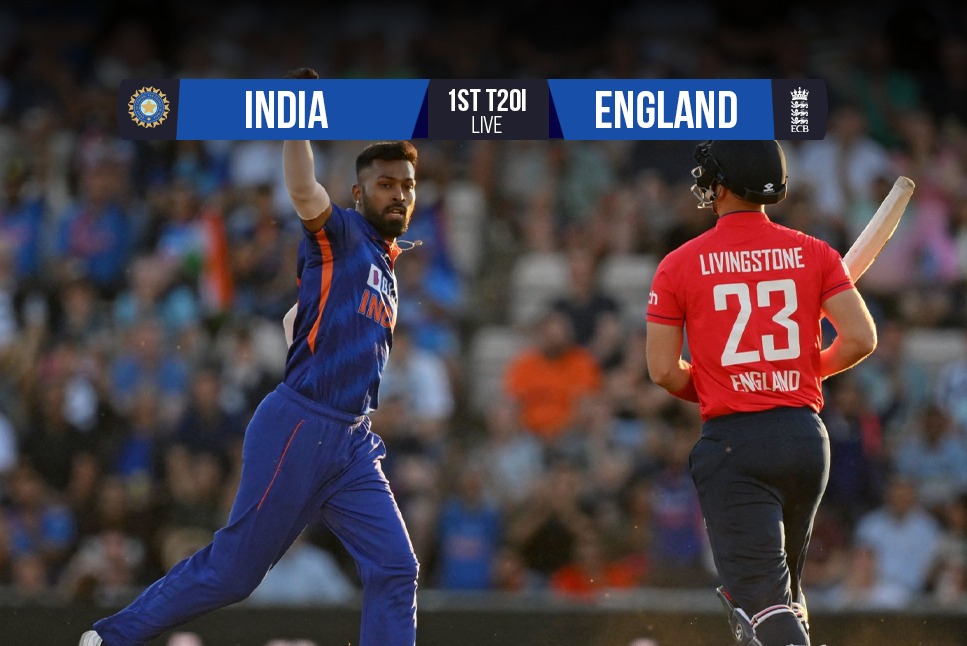 IND vs ENG LIVE Score 1st T20: Hardik Pandya has rattled England with four wickets, England chase 199: INDIA ENGLAND 1st T20 LIVE, IND vs ENG LIVE Streaming