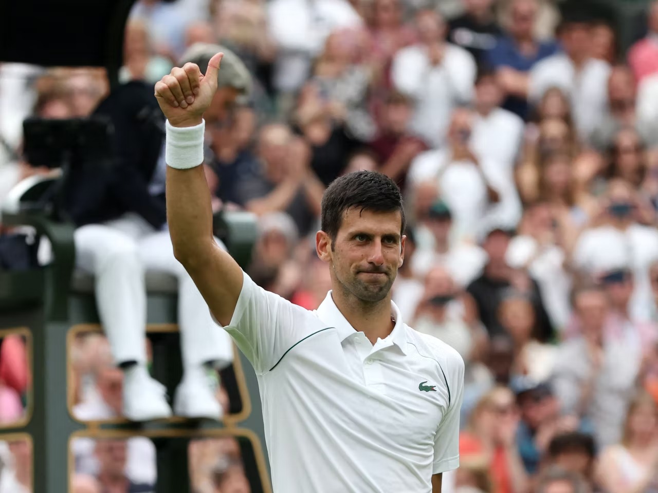 Wimbledon Highlights Djokovic defeats Rublev in quarterfinal