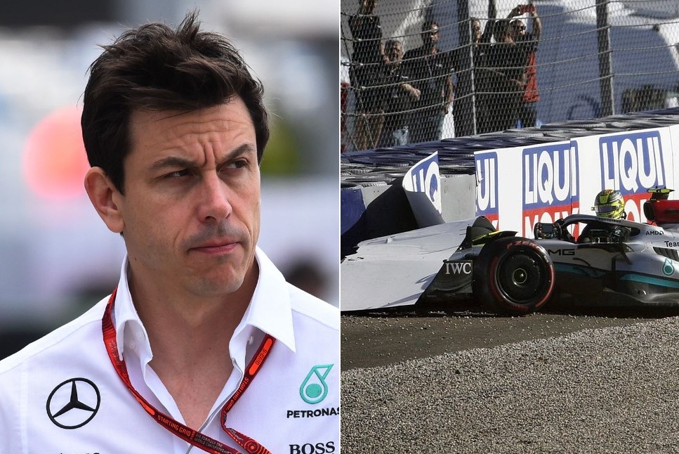 F1 Austrian Gp Live Toto Wolff Furious With Fans Cheering Hamilton Russell Crash