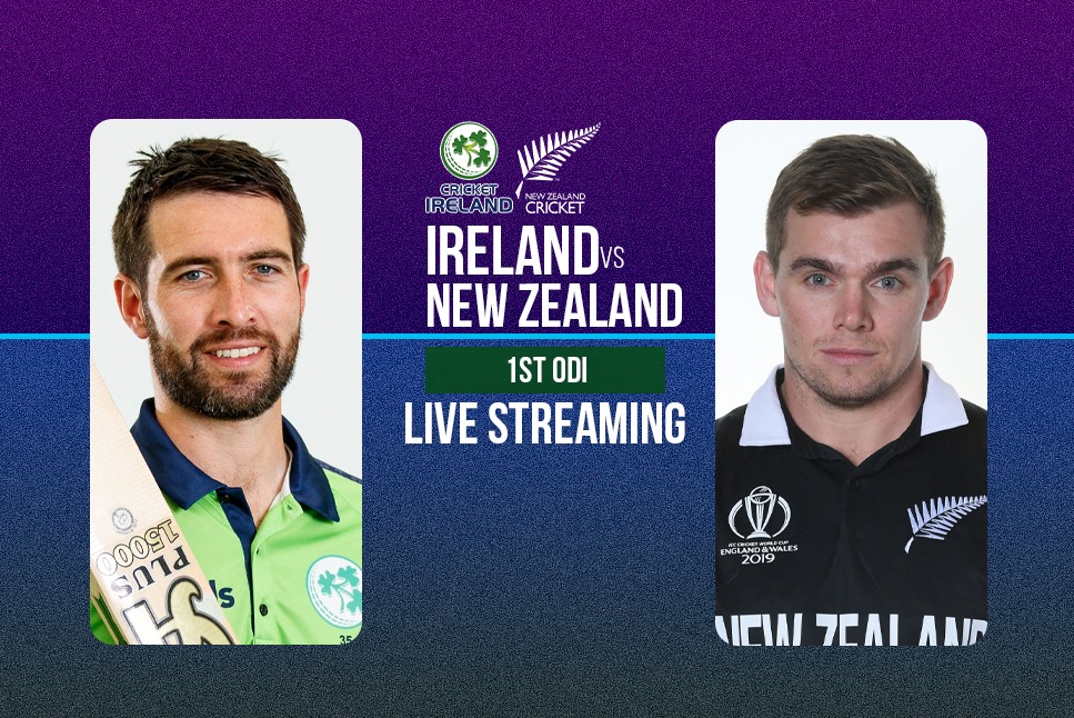 IRE vs NZ Live: When and How to watch Ireland vs New Zealand 1st ODI Live in your country – Check out