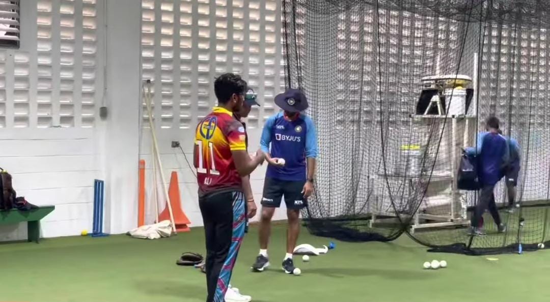 IND vs WI LIVE: Ravindra Jadeja's injury forces Rahul Dravid to give SOS call to LOCAL LEFT-ARM spinner for SPECIAL practice session: Check OUT