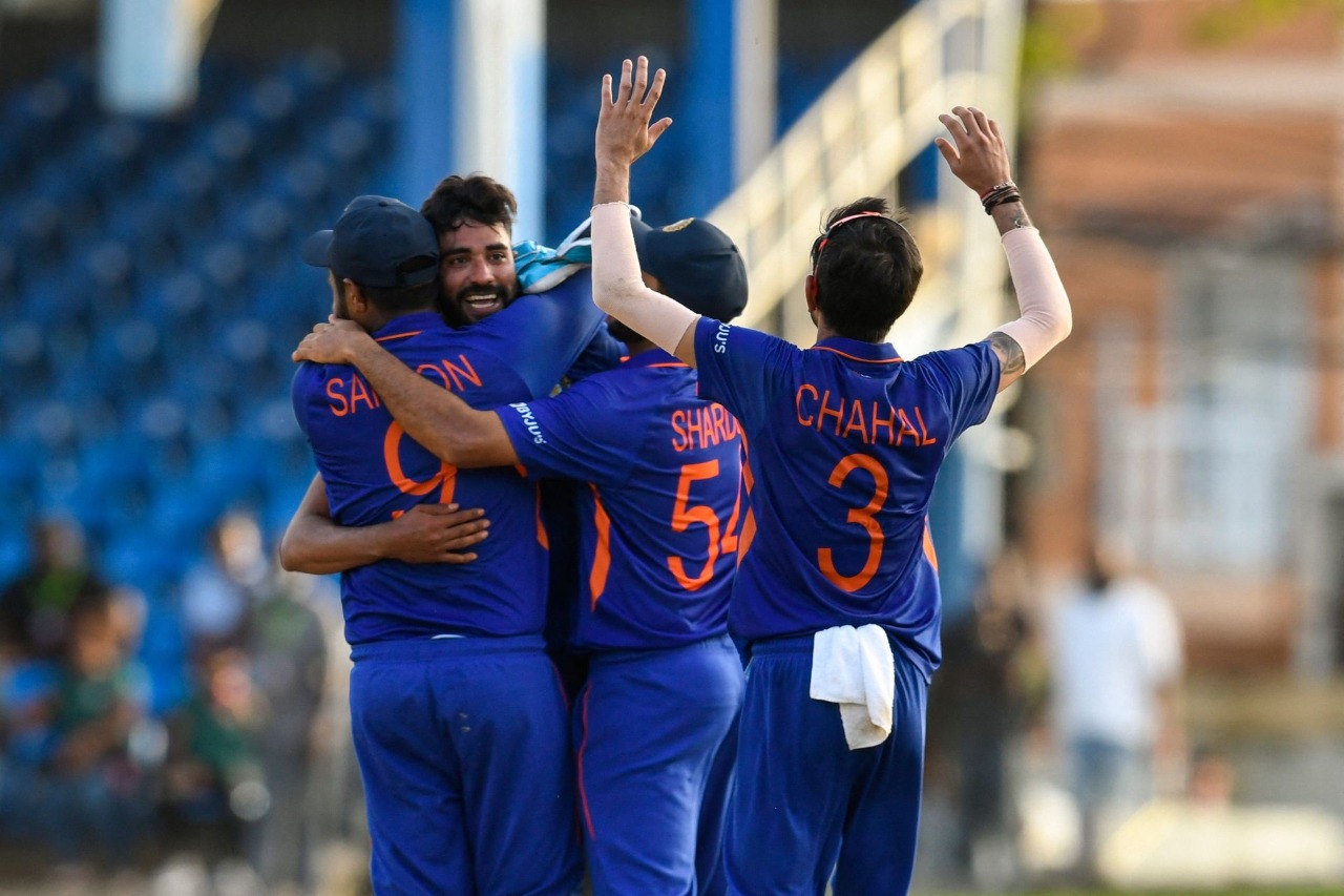 IND vs WI LIVE: Mohammed Siraj wins over IPL ghosts, keeps calm in last over to eke out 3-run win for India - Watch Highlights