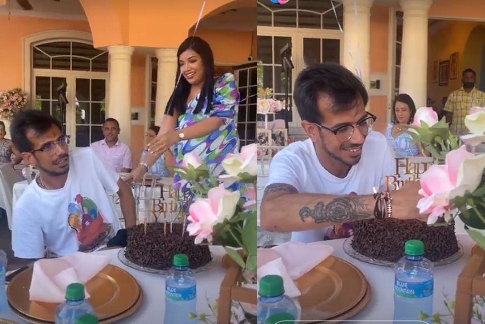 IND vs WI: Yuzvendra Chahal celebrates Happy 32nd Birthday as teammates gather on eve of potential series clincher against WestIndies: Check Pics