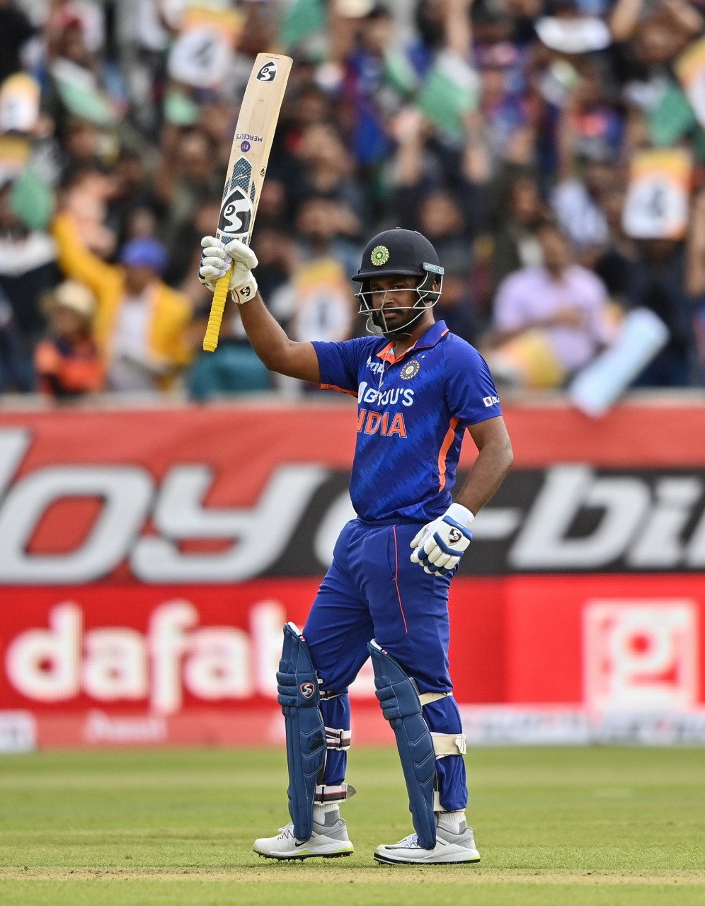IND vs WI LIVE: On BORROWED TIME, Sanju Samson smashes maiden ODI FIFTY to silent CRITICS: Watch Highlights