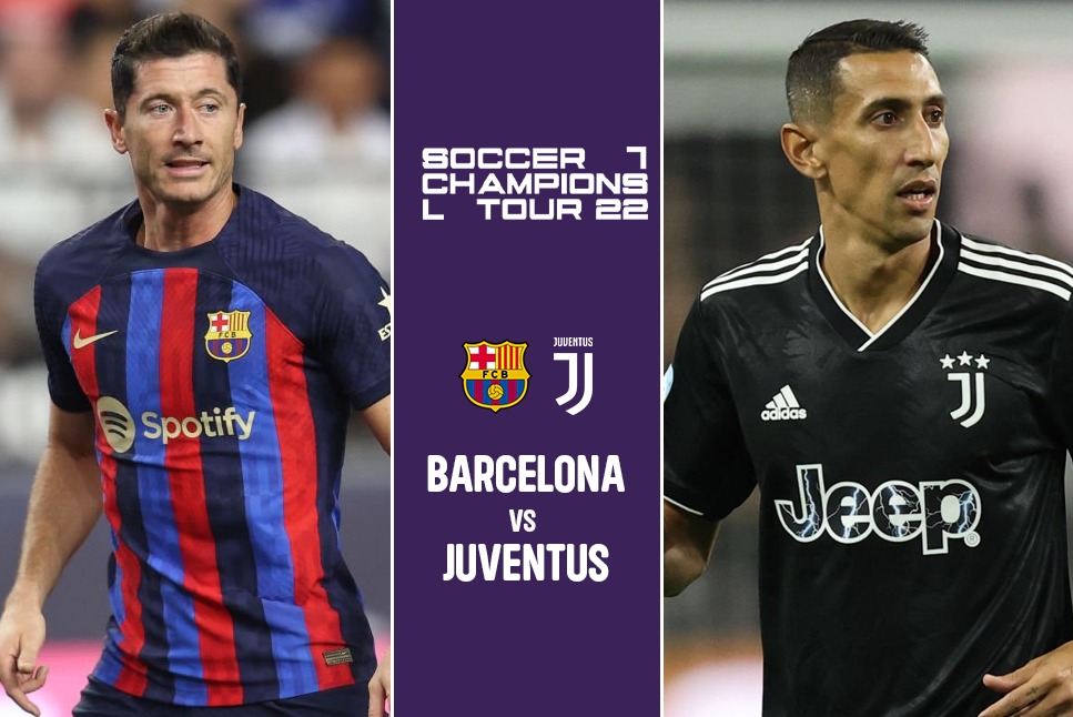 Barcelona vs Juventus LIVE - Soccer Champions Tour 2022, Kick-off live at  6:00 AM IST, Follow LIVE score updates:
