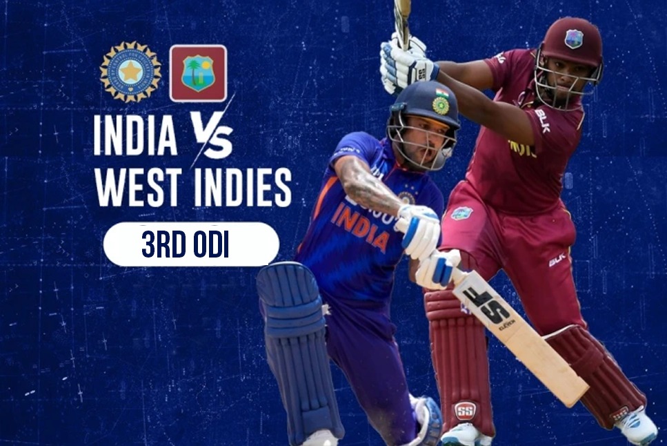 IND vs WI LIVE Score: Shikhar Dhawan & Co eye WHITEWASH, Windies aim to end 8-match losing STREAK: India vs WestIndies 3rd ODI Live, IND vs WI 3rd ODI LIVE